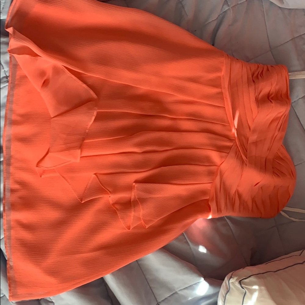 Coral Bridesmaid dress